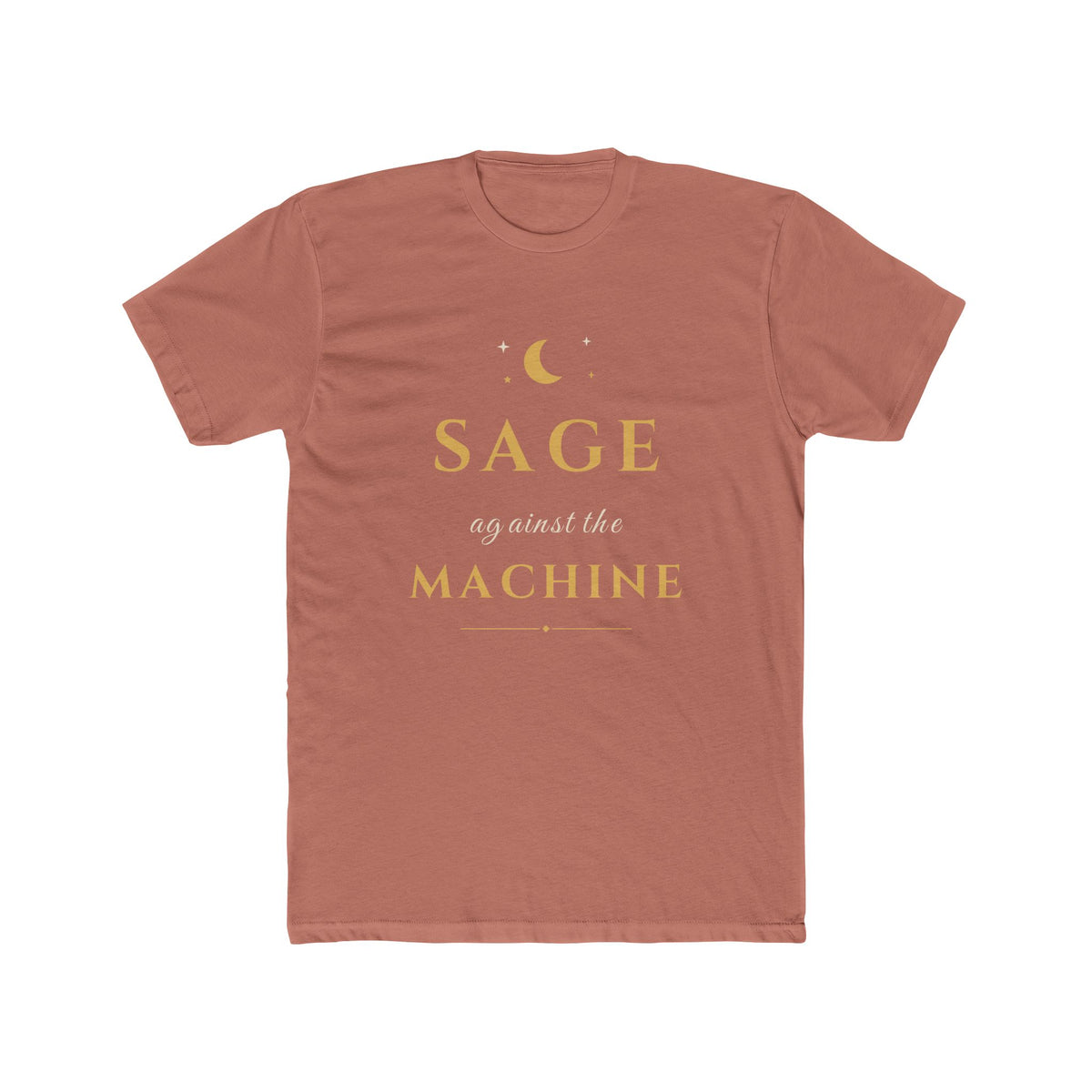 Sage Machine Moon Graphic T-Shirt