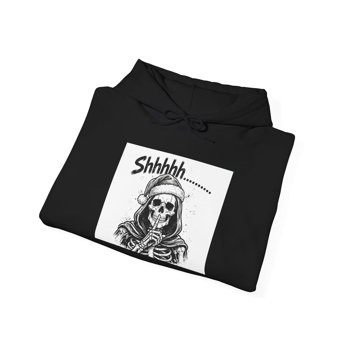 Shhhh Skeleton Hoodie