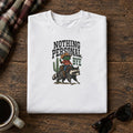 Cowboy Frog on Raccoon Tee