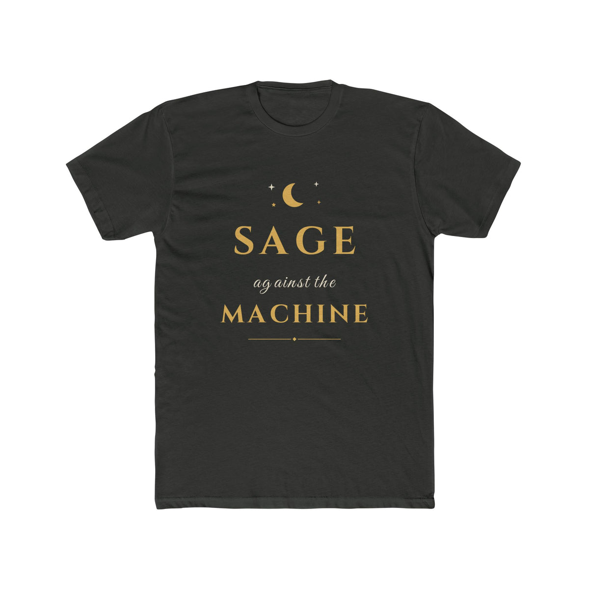 Sage Machine Moon Graphic T-Shirt