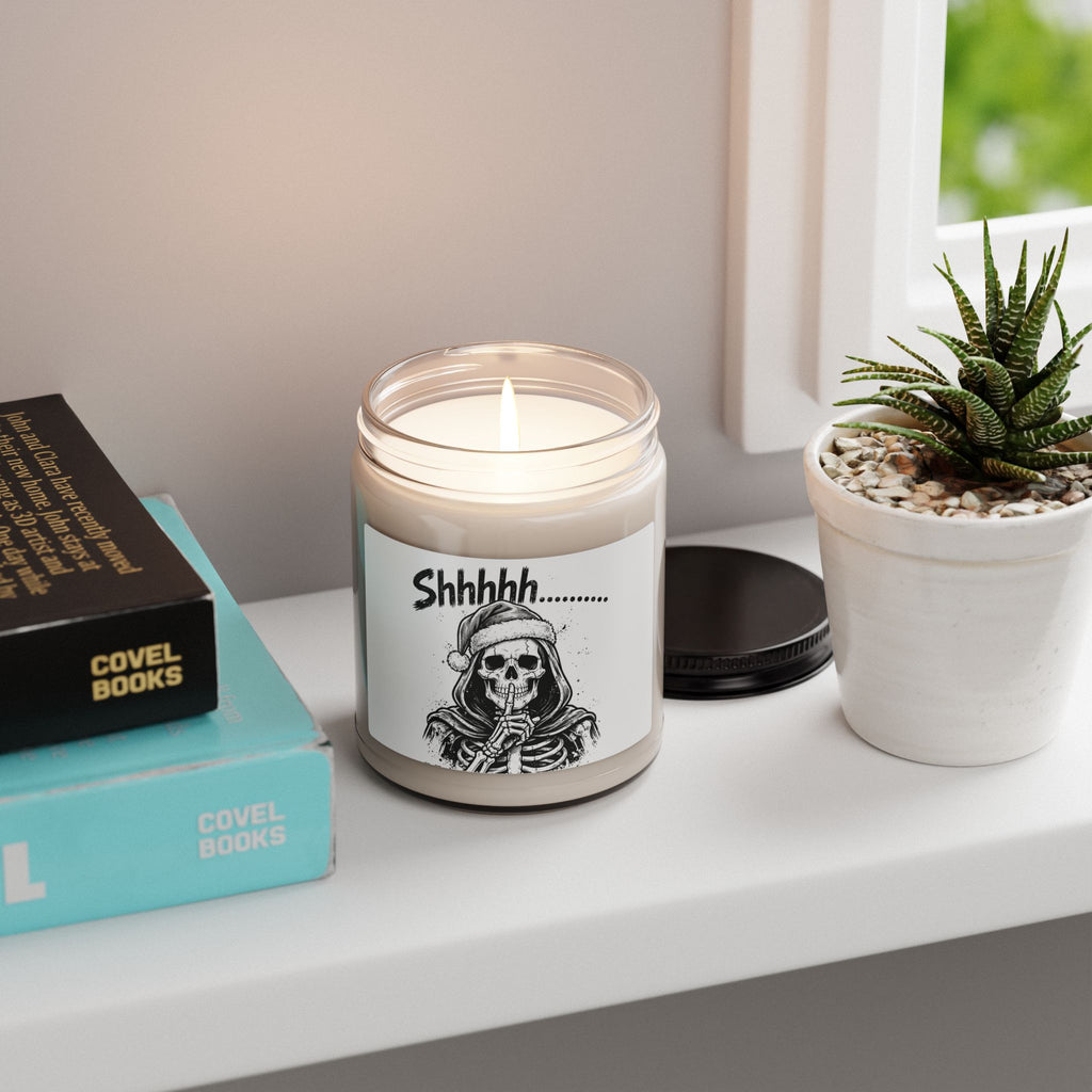 Shhhhh Skeleton Soy Candle