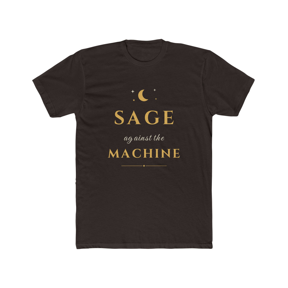 Sage Machine Moon Graphic T-Shirt