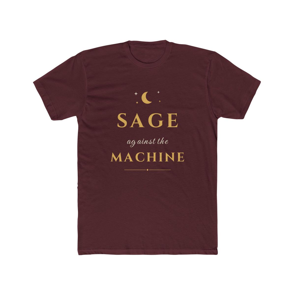 Sage Machine Moon Graphic T-Shirt