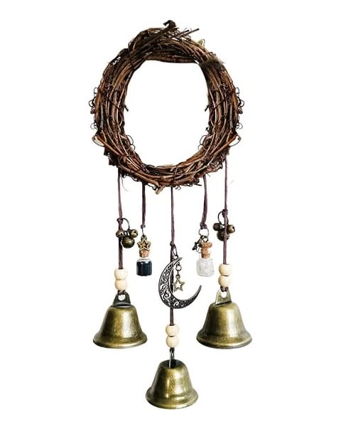 Handmade witch bells for home protection